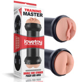 Training Master Double Side Stroker Pussy and Ass