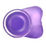 Jelly Studs Crystal Dildo Small Purple