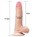 7 Inch Sliding Skin Dual Layer Dong