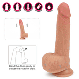 8.5inch Dual layered Silicone Rotating Cock Anthony