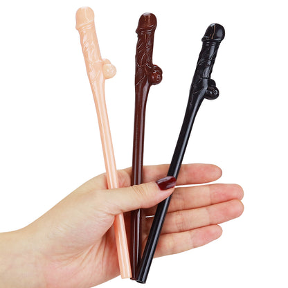  Original Willy Straws Brown 9 Pack