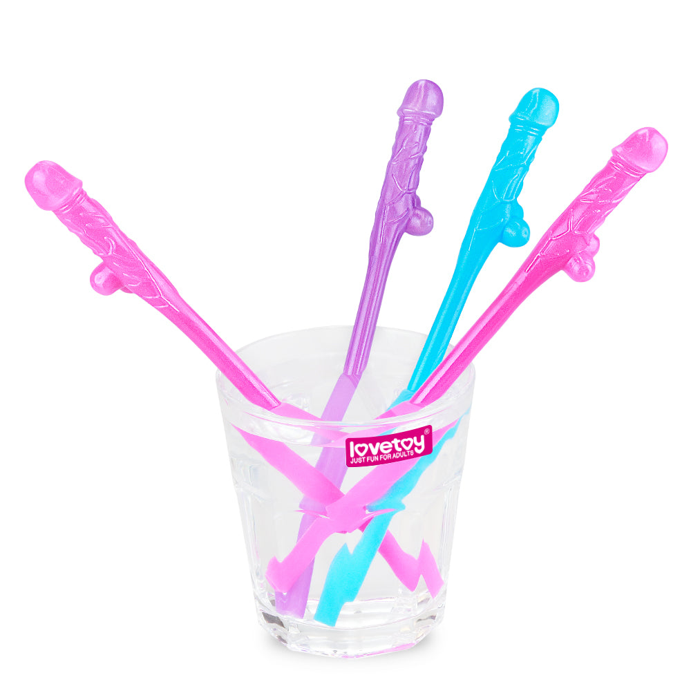 Original Willy Straws Colour 9 Pack