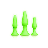 Glow In The Dark Butt Plug Set OUCH! 