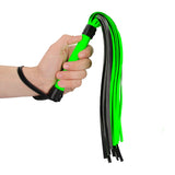 Glow In The Dark Whip Flogger OUCH!
