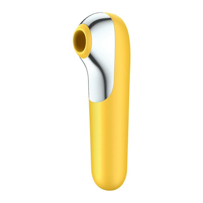 Satisfyer Dual Love Air Pulse Vibe Yellow