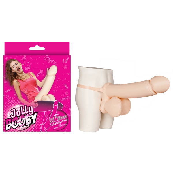 Inflatable Penis 53 cm with Adjustable Strap