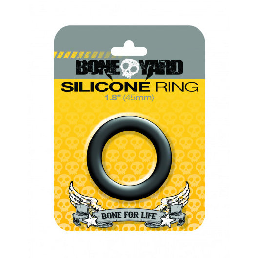 Boneyard Silicone Cock Ring 45mm Black